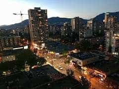 1: ca-2017-001 Vancouver bei Nacht ca-2017-001