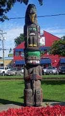 217: ca-2017-217 Totem Pole in Duncan ca-2017-217