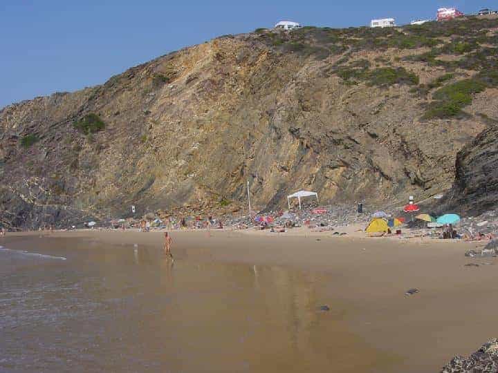 Odeceixe - Kleiner Strand bei Ebbe