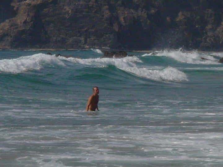 Odeceixe - Wellen am kleinen Strand - Bild 2