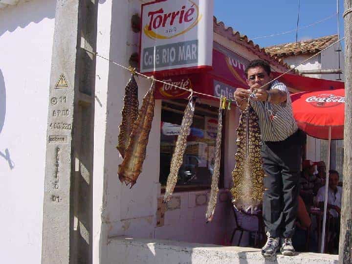 Odeceixe - Stockfisch trocknen